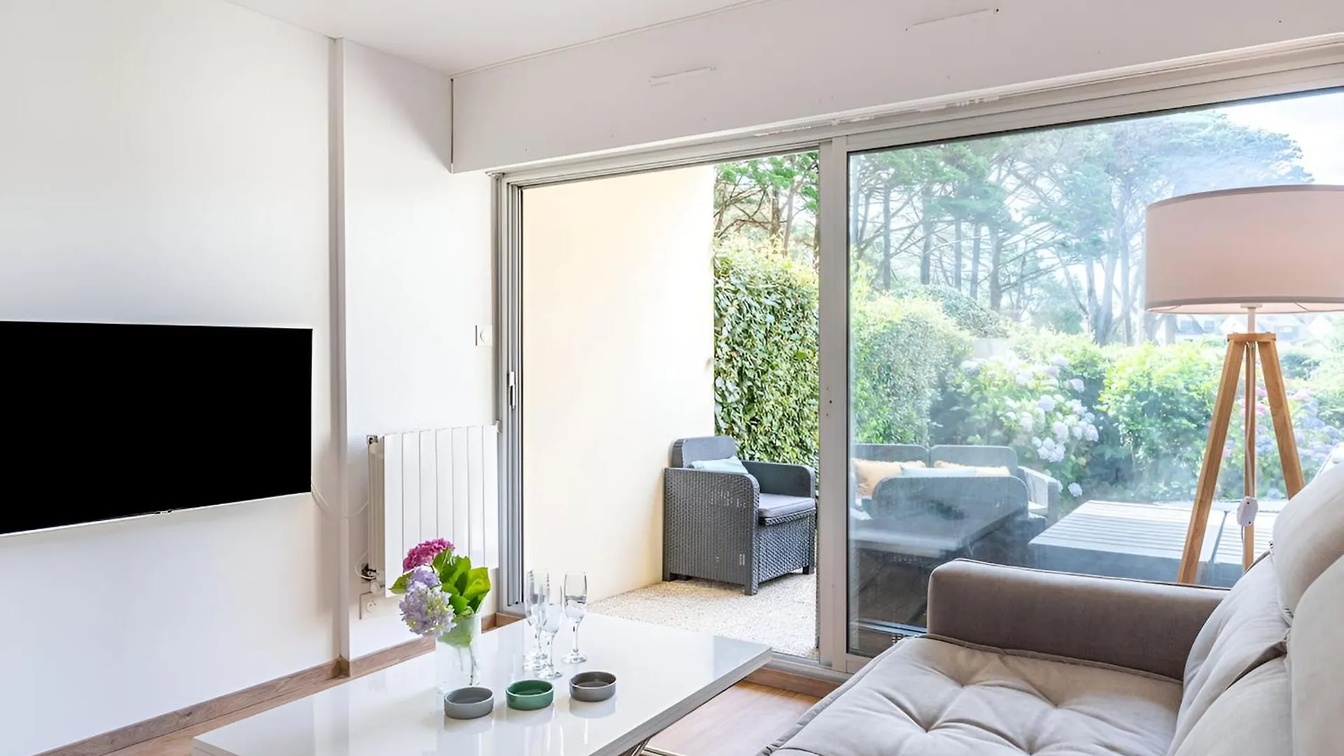 Charmant Studio Jardin Bord De Mer Carnac-Plage كارناك